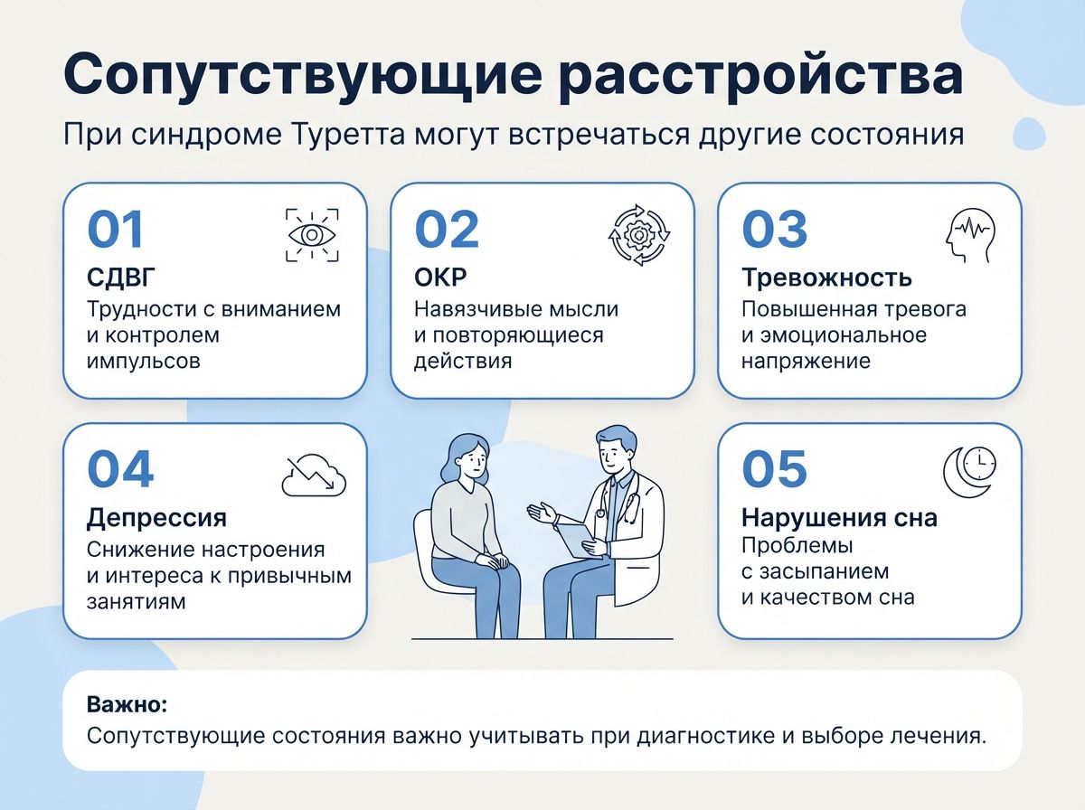 Лечение синдрома Туретта в Белореченске инфографика